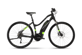 Электровелосипед Haibike Sduro Cross 6.0 men 500Wh 20s XT Черный с Салатовым original 2017